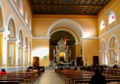 A l'intérieur de l'église de Santa Maria