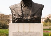 Monument de au leader du la Ligue de Prizren