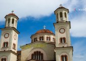 Eglise Orthodoxe restaurée dans le centre d'ville de Berat 